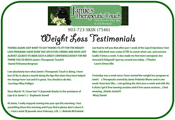 Water Therapy Weight Loss Testimonials